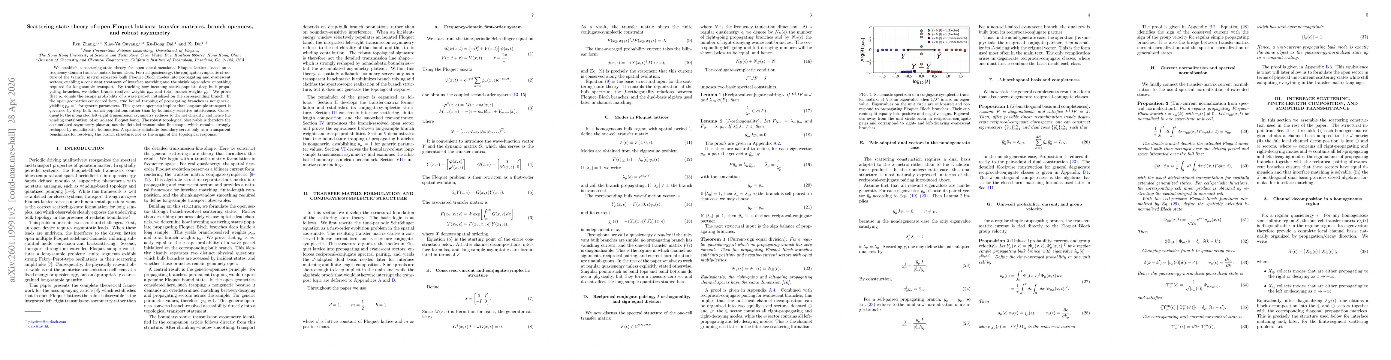 Thumbnail for Scattering State Theory for One-dimensional Floquet Lattices