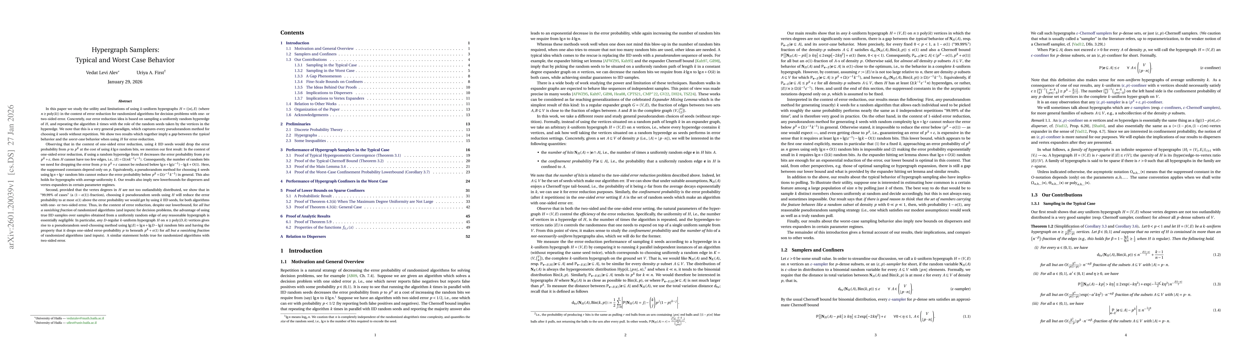 Thumbnail for Hypergraph Samplers: Typical and Worst Case Behavior