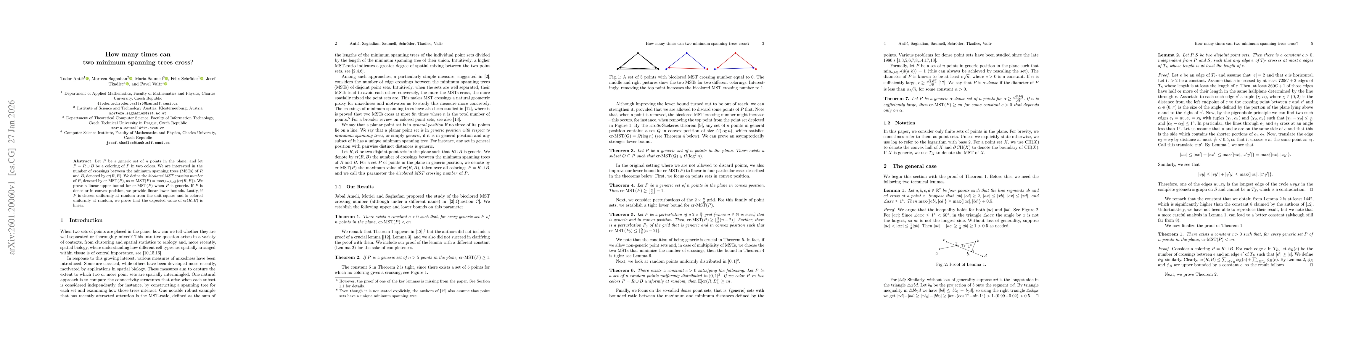 Thumbnail for How many times can two minimum spanning trees cross?