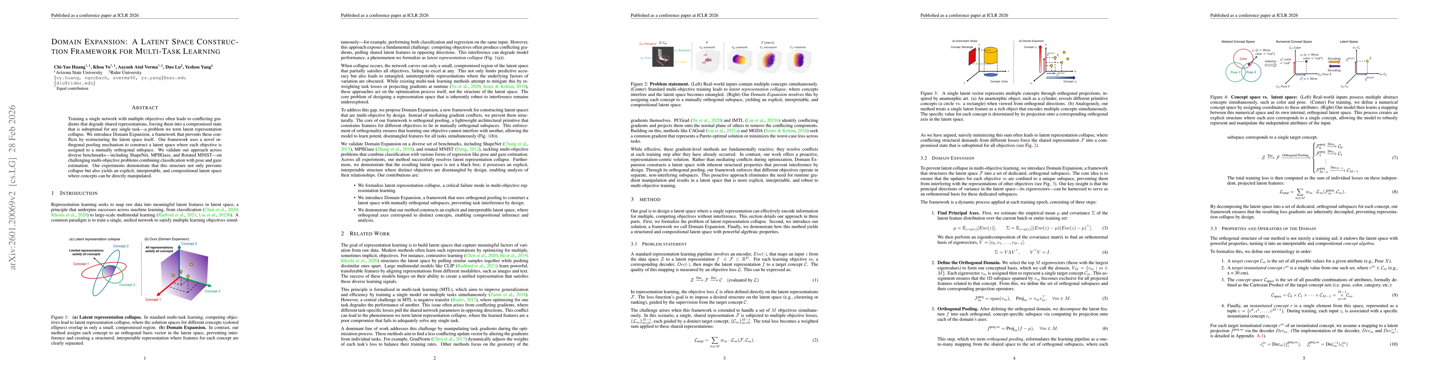 Thumbnail for Domain Expansion: A Latent Space Construction Framework for Multi-Task Learning