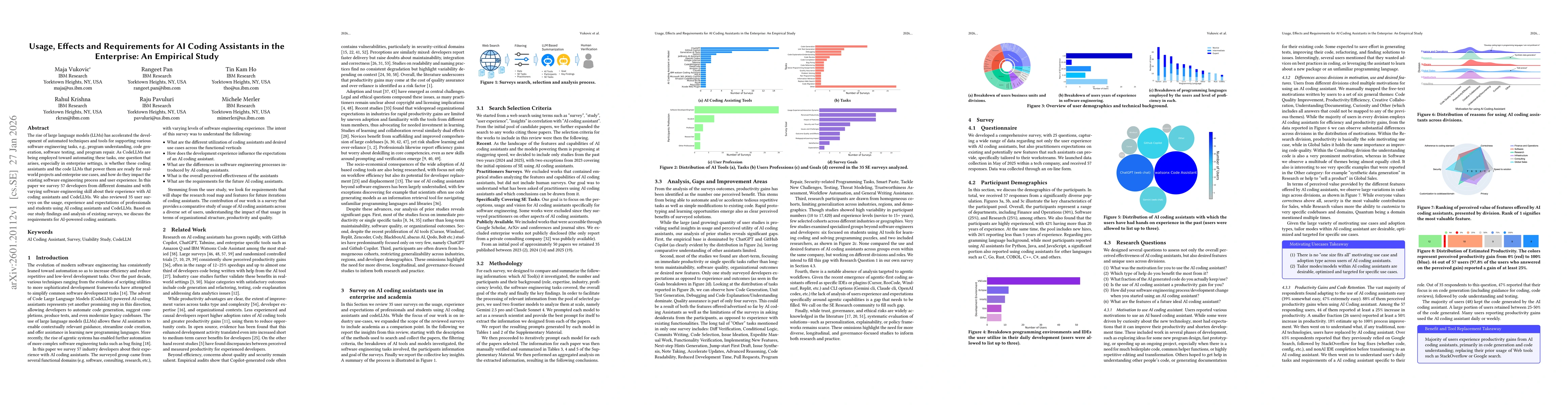 Thumbnail for Usage, Effects and Requirements for AI Coding Assistants in the Enterprise: An Empirical Study