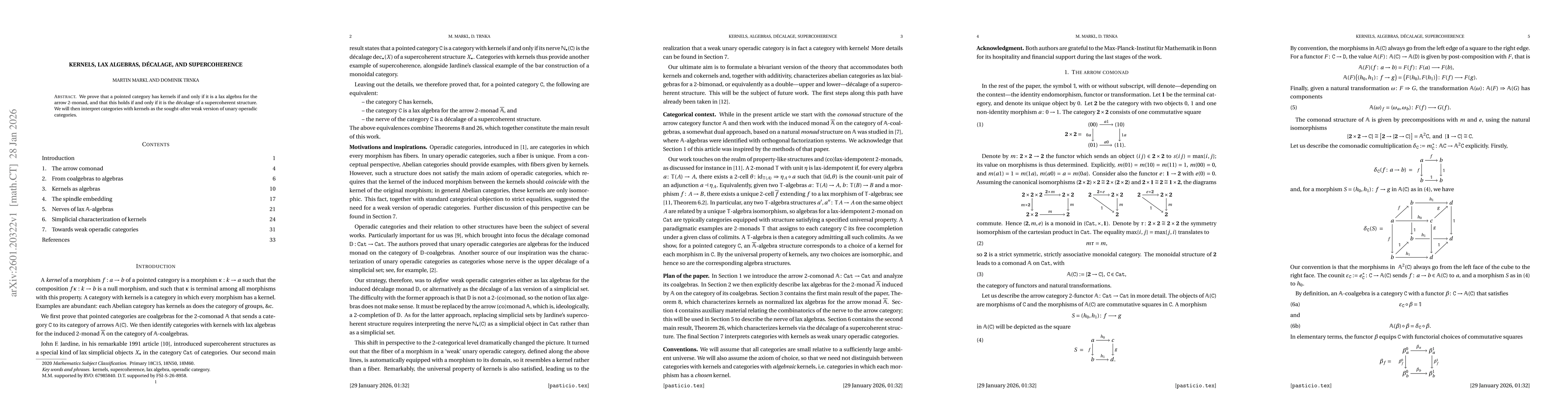 Thumbnail for Kernels, lax algebras, décalage, and supercoherence