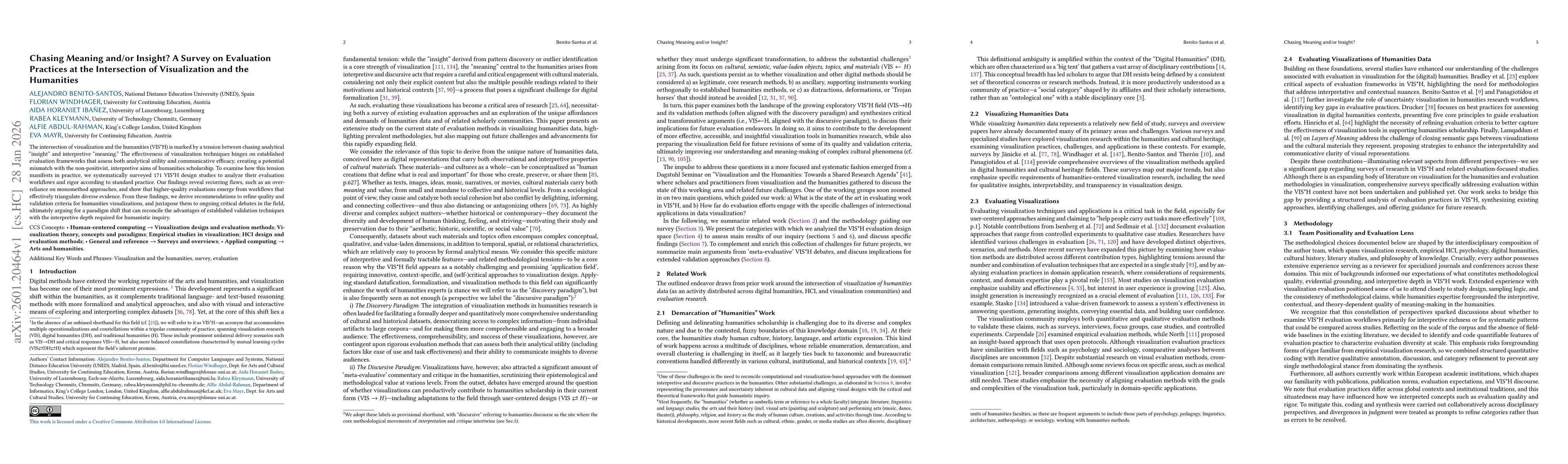 Thumbnail for Chasing Meaning and/or Insight? A Survey on Evaluation Practices at the Intersection of Visualization and the Humanities