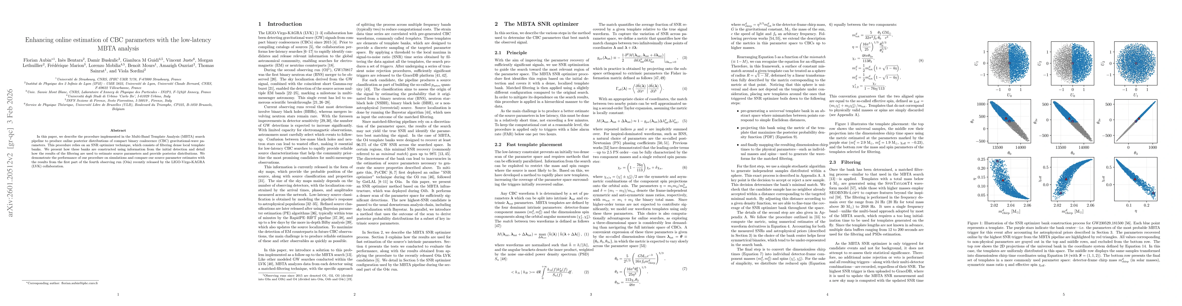 Thumbnail for Enhancing online estimation of CBC parameters with the low-latency MBTA analysis