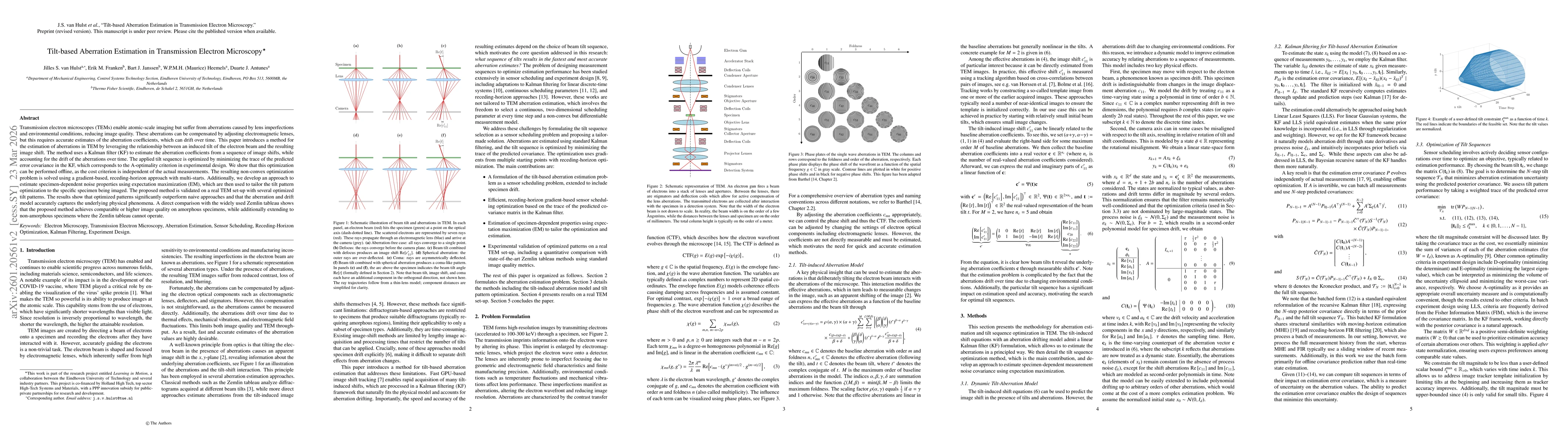 Thumbnail for Tilt-based Aberration Estimation in Transmission Electron Microscopy