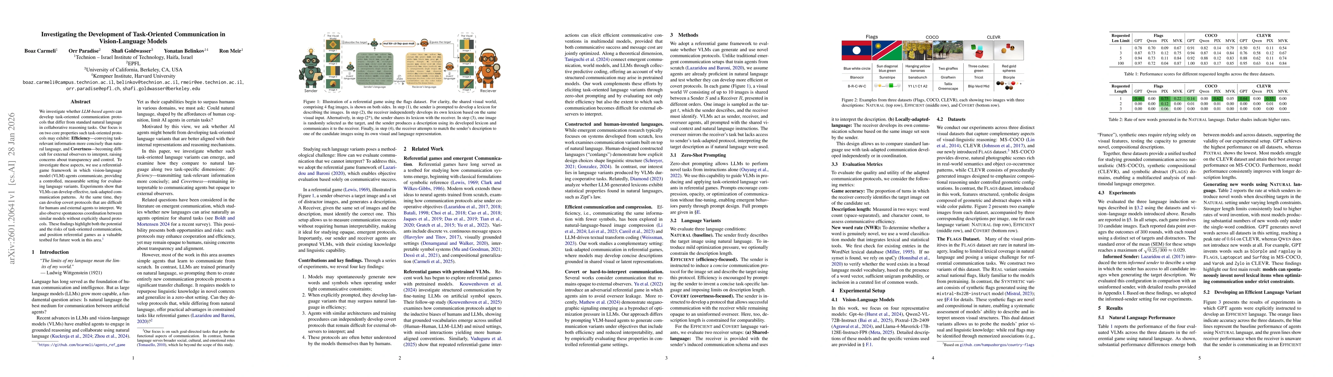 Thumbnail for Investigating the Development of Task-Oriented Communication in Vision-Language Models