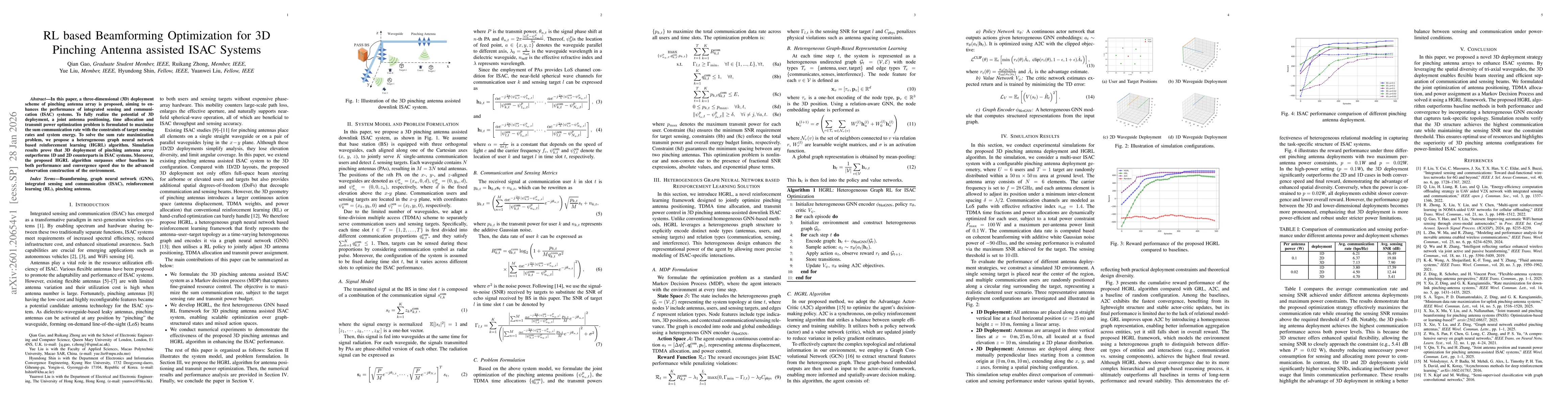 Thumbnail for RL based Beamforming Optimization for 3D Pinching Antenna assisted ISAC Systems