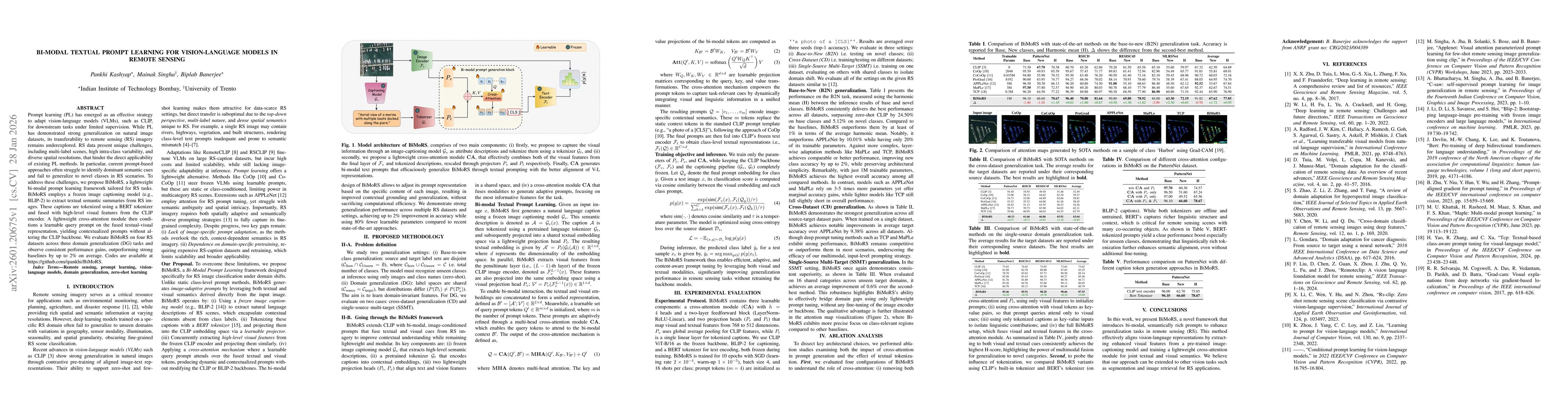 Thumbnail for bi-modal textual prompt learning for vision-language models in remote sensing