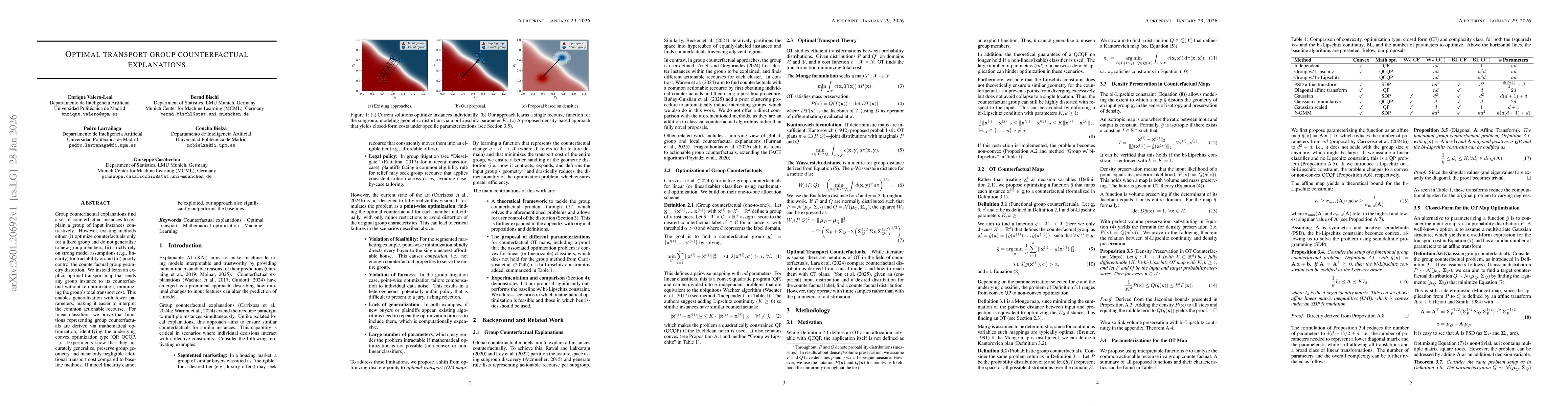 Thumbnail for Optimal Transport Group Counterfactual Explanations