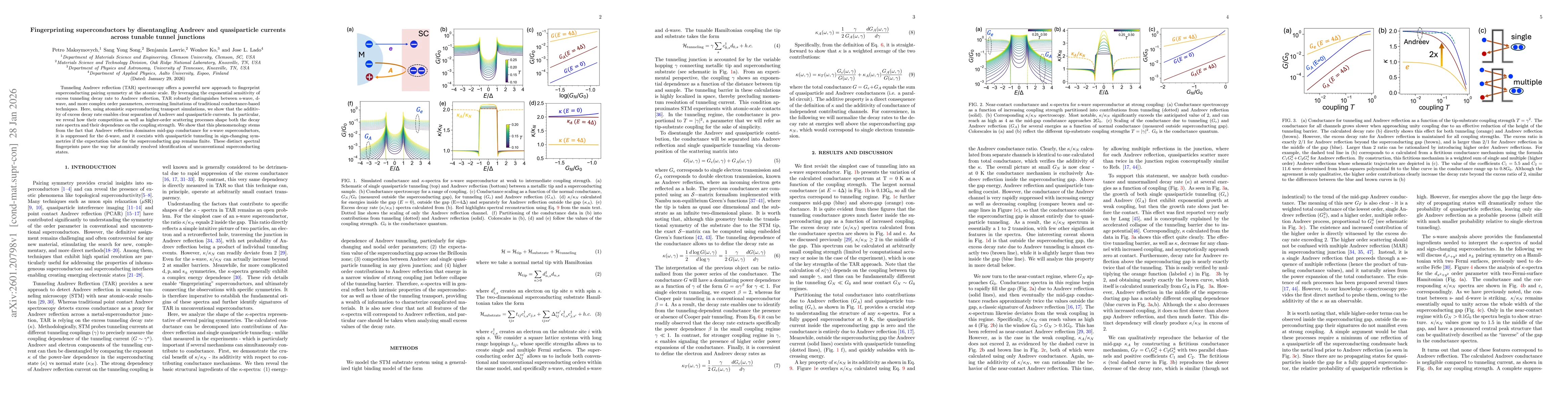 Thumbnail for Fingerprinting superconductors by disentangling Andreev and quasiparticle currents across tunable tunnel junctions