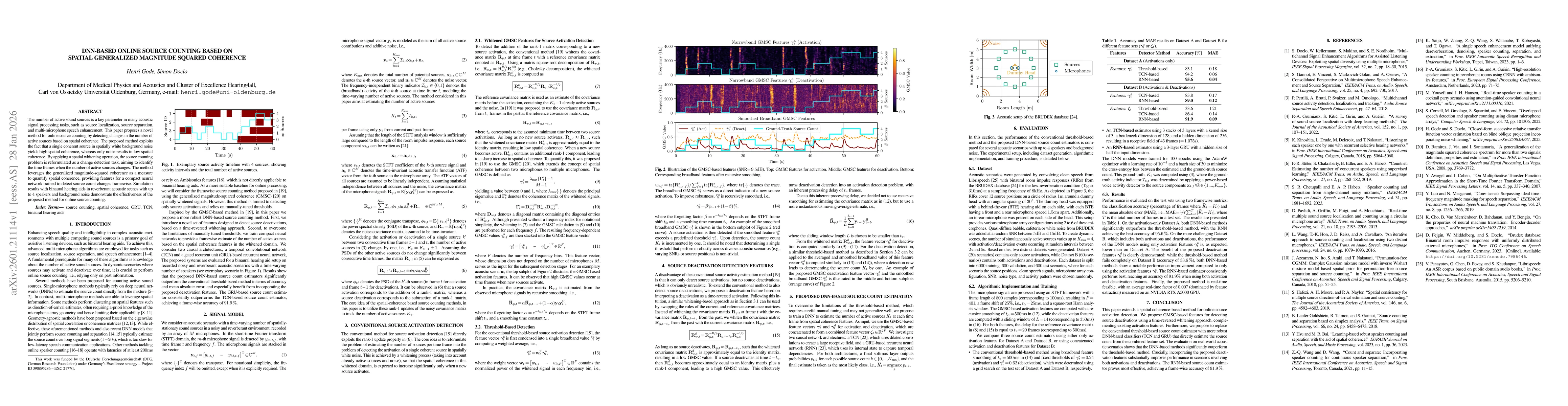 Thumbnail for DNN-Based Online Source Counting Based on Spatial Generalized Magnitude Squared Coherence
