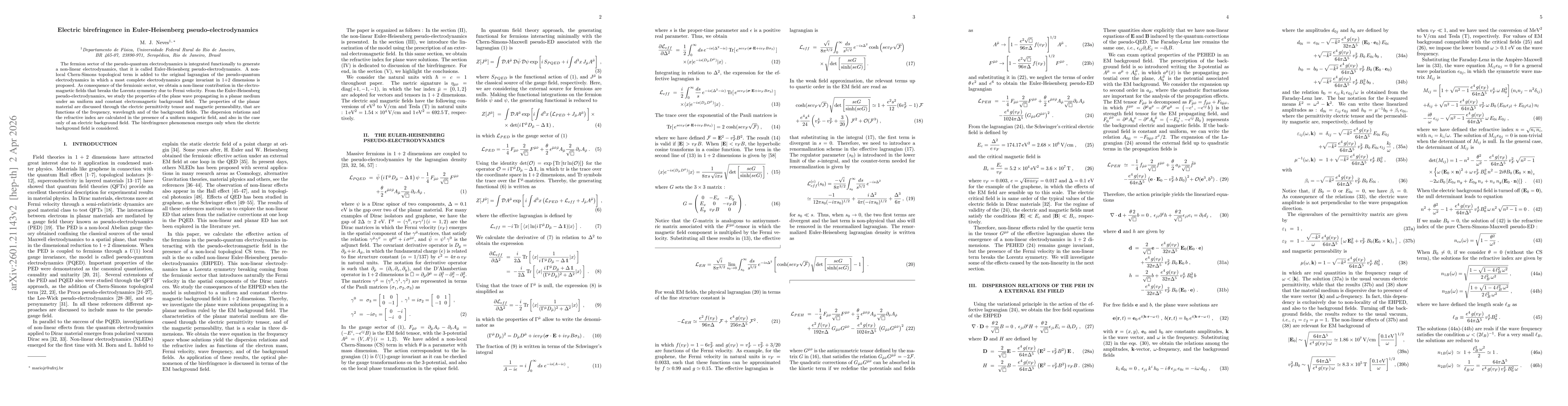 Thumbnail for Electric birefringence in Euler-Heisenberg pseudo-electrodynamics