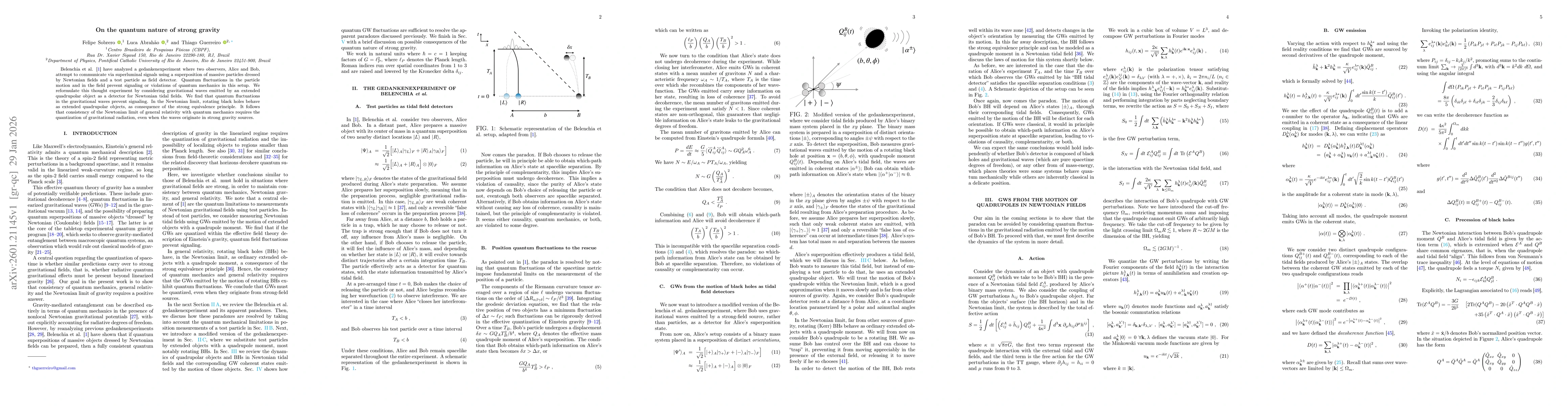 Thumbnail for On the quantum nature of strong gravity