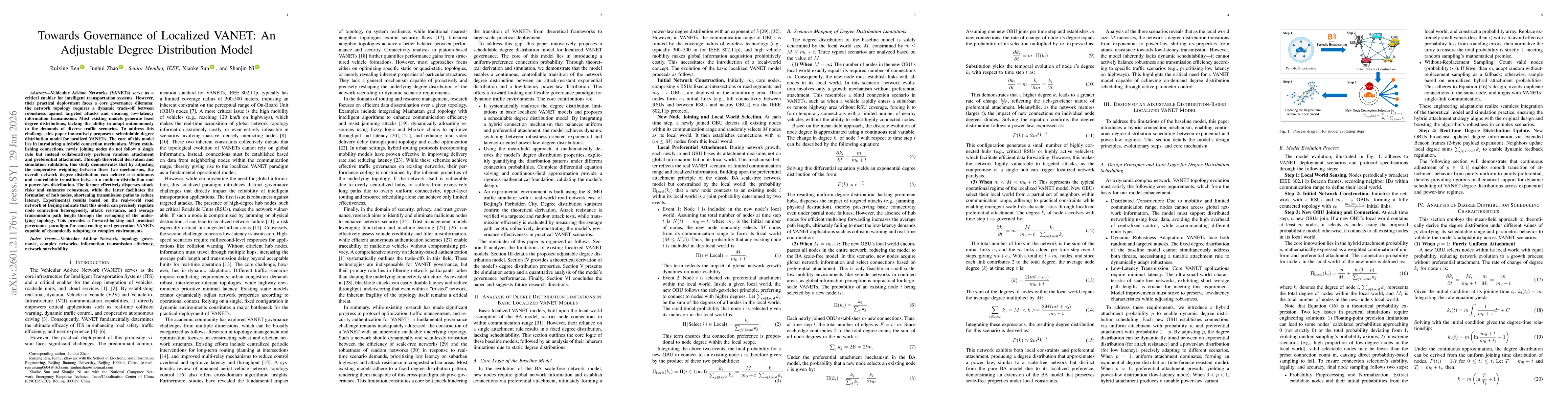 Thumbnail for Towards Governance of Localized VANET: An Adjustable Degree Distribution Model