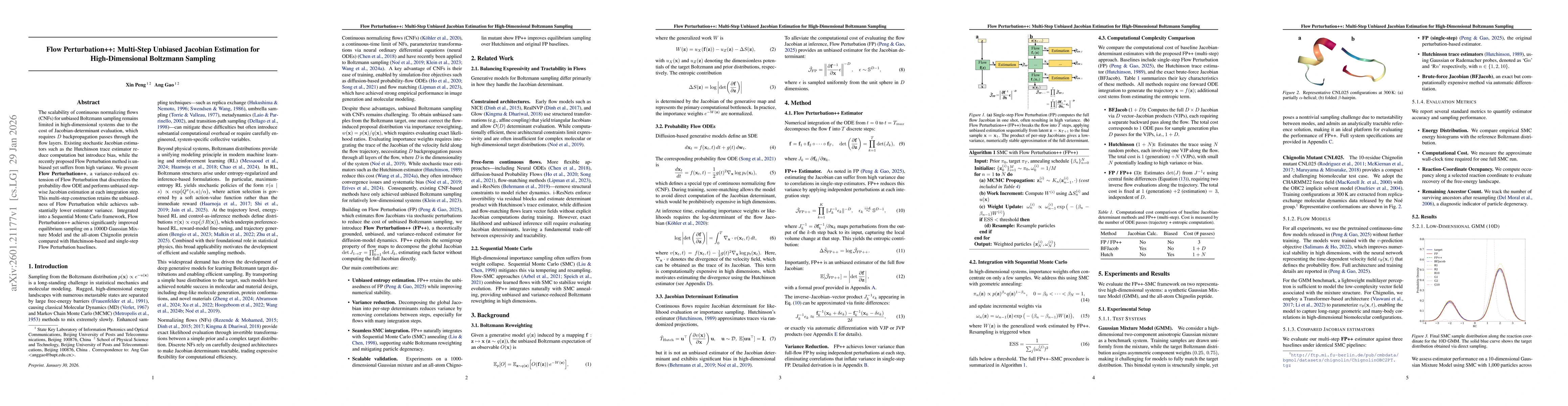 Thumbnail for Flow Perturbation++: Multi-Step Unbiased Jacobian Estimation for High-Dimensional Boltzmann Sampling