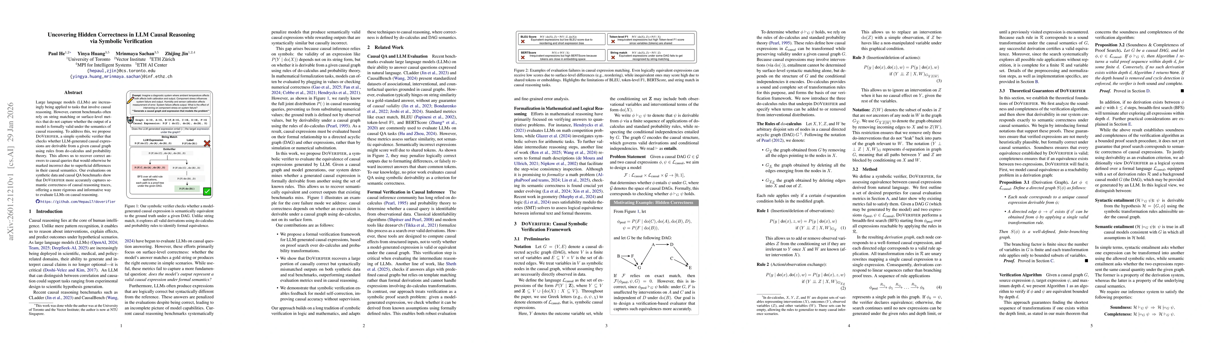 Thumbnail for Uncovering Hidden Correctness in LLM Causal Reasoning via Symbolic Verification