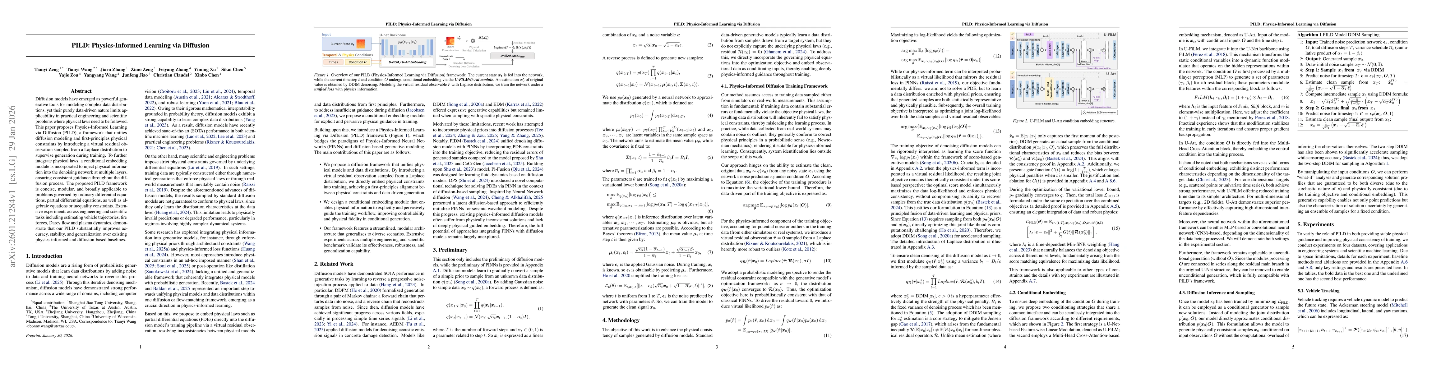 Thumbnail for PILD: Physics-Informed Learning via Diffusion