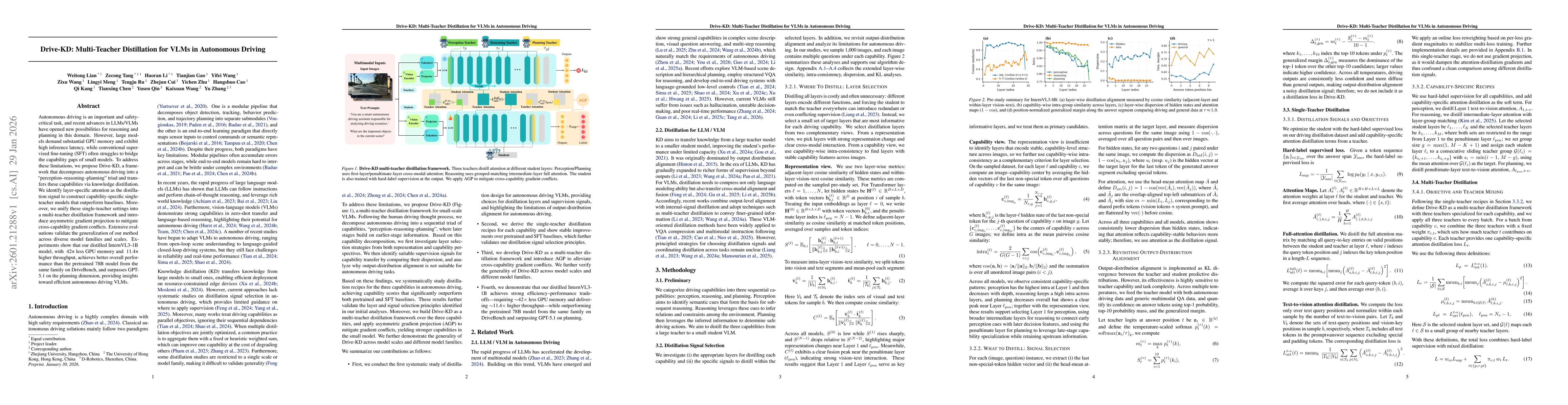 Thumbnail for Drive-KD: Multi-Teacher Distillation for VLMs in Autonomous Driving