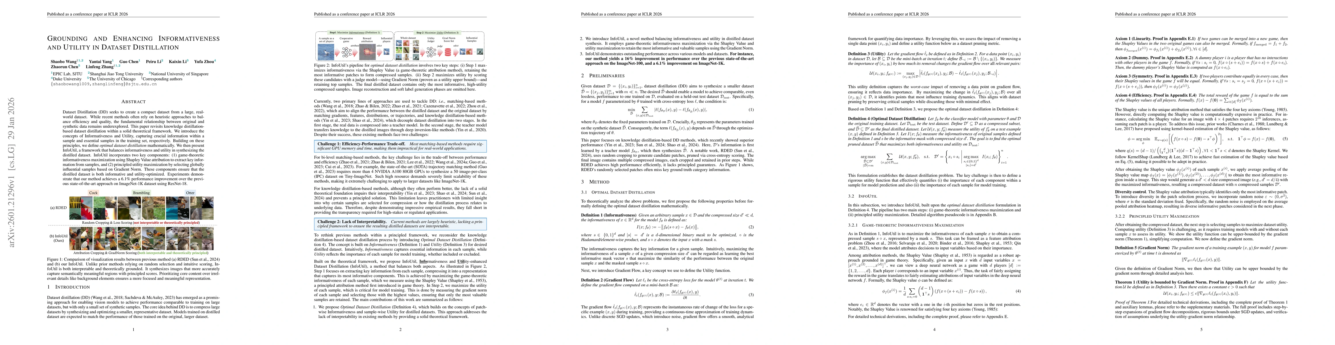 Thumbnail for Grounding and Enhancing Informativeness and Utility in Dataset Distillation