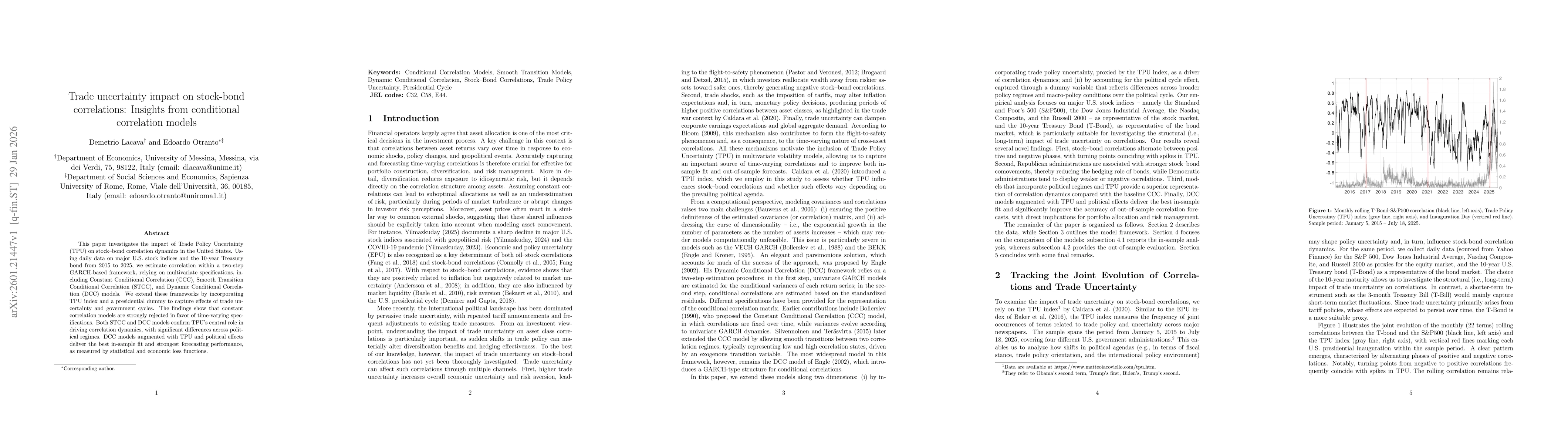Thumbnail for Trade uncertainty impact on stock-bond correlations: Insights from conditional correlation models