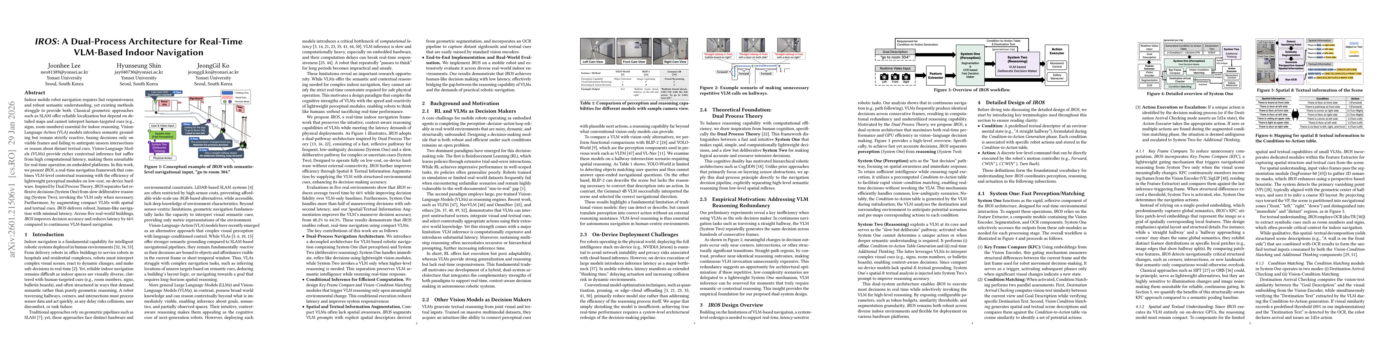 Thumbnail for IROS: A Dual-Process Architecture for Real-Time VLM-Based Indoor Navigation