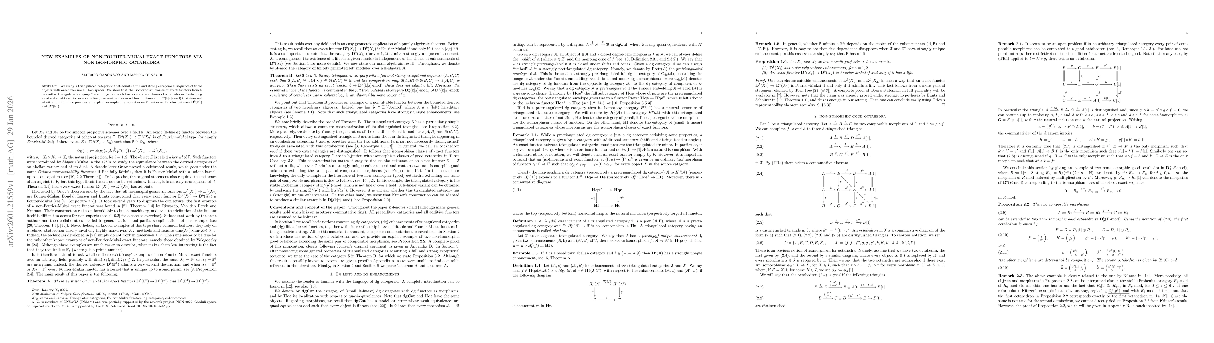 Thumbnail for New examples of non-Fourier-Mukai exact functors via non-isomorphic octahedra