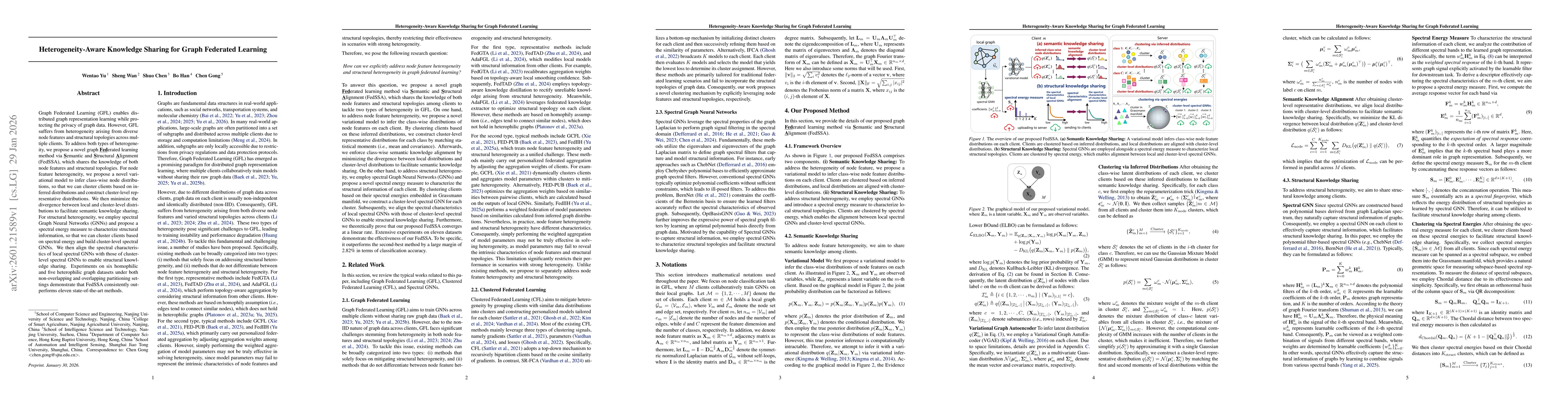 Thumbnail for Heterogeneity-Aware Knowledge Sharing for Graph Federated Learning