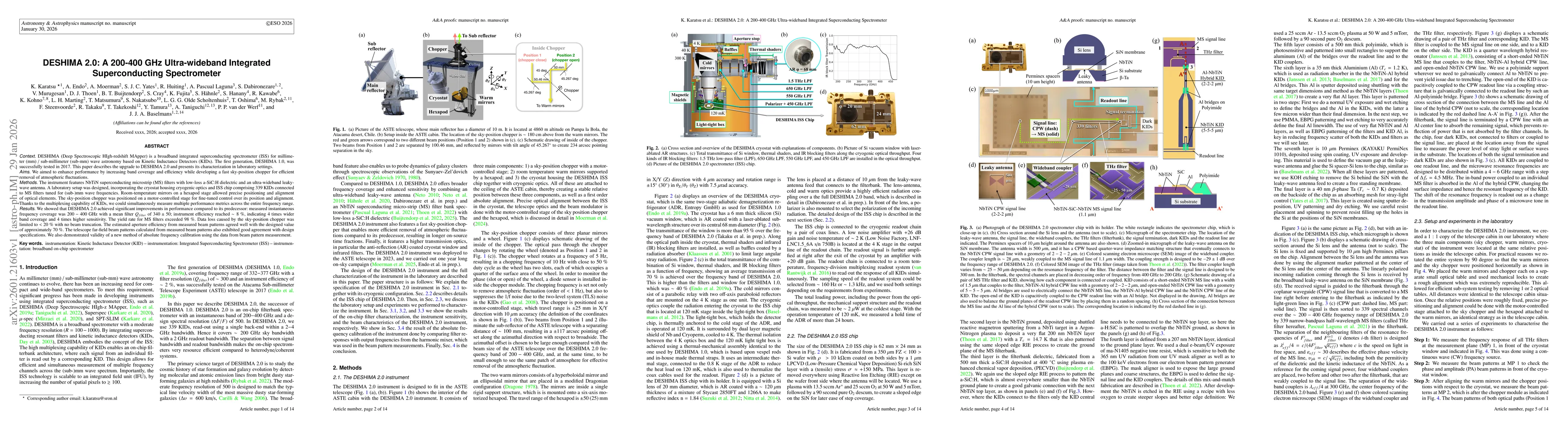 Thumbnail for DESHIMA 2.0: A 200-400 GHz Ultra-wideband Integrated Superconducting Spectrometer