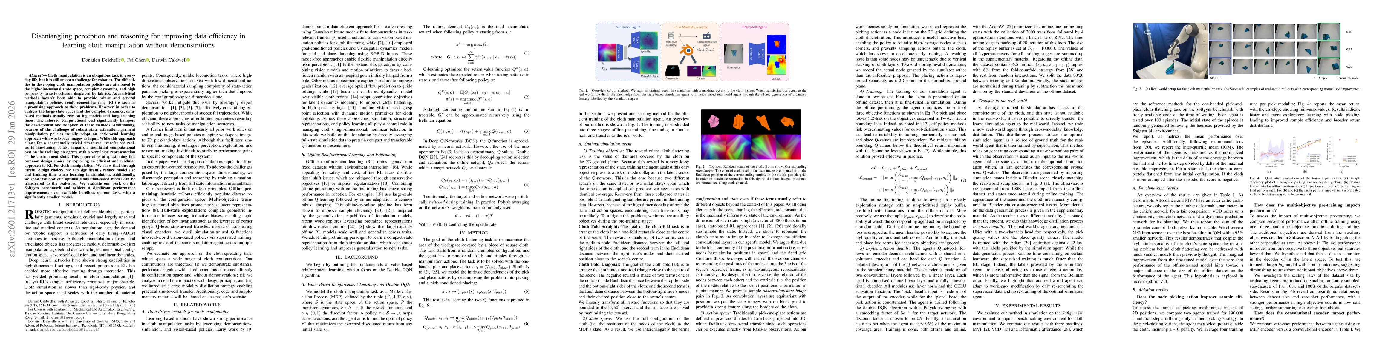 Thumbnail for Disentangling perception and reasoning for improving data efficiency in learning cloth manipulation without demonstrations