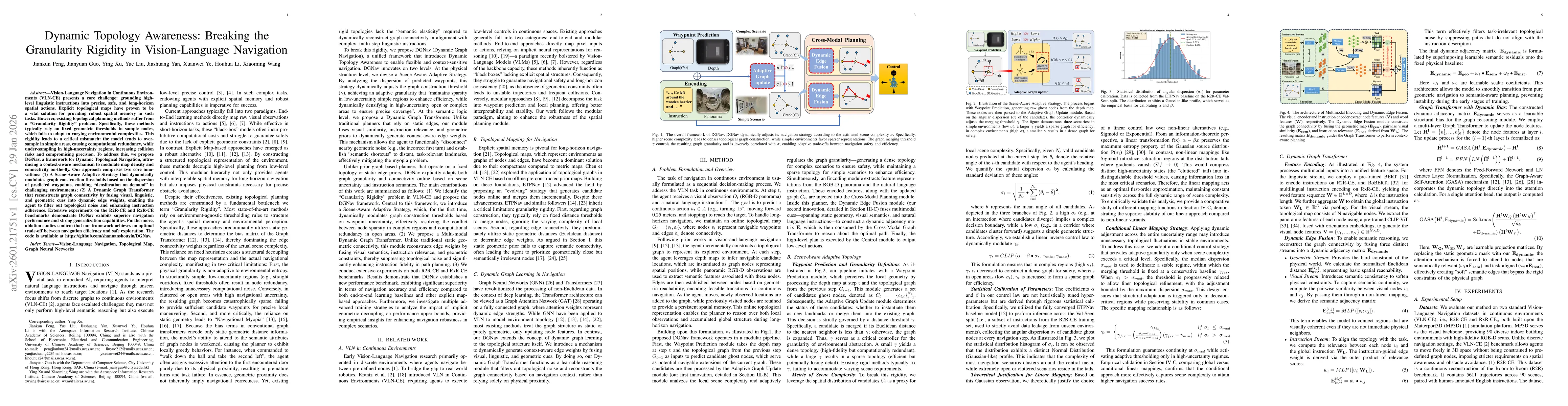 Thumbnail for Dynamic Topology Awareness: Breaking the Granularity Rigidity in Vision-Language Navigation