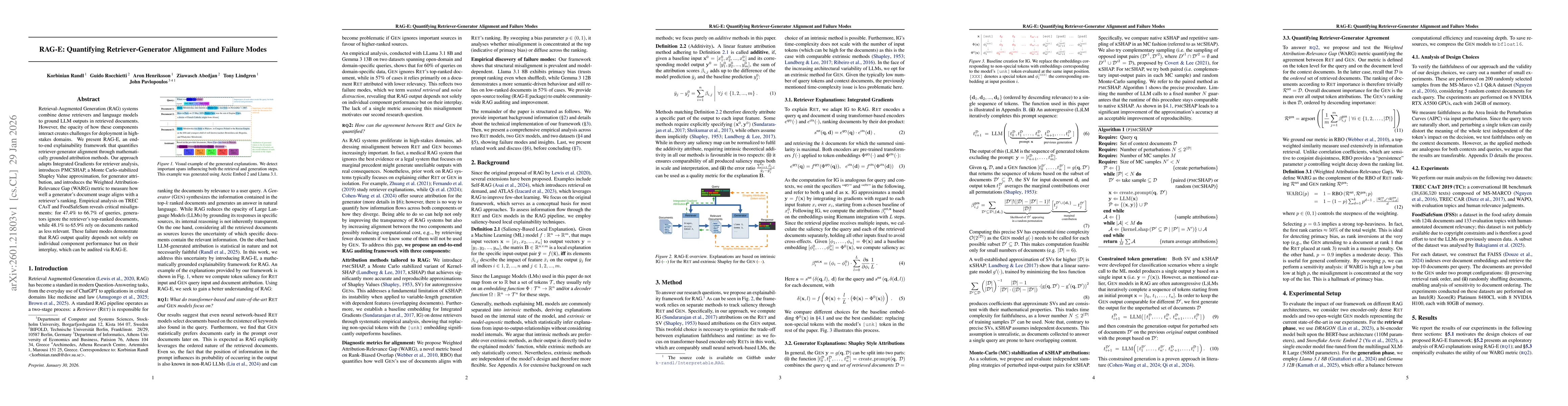 Thumbnail for RAG-E: Quantifying Retriever-Generator Alignment and Failure Modes