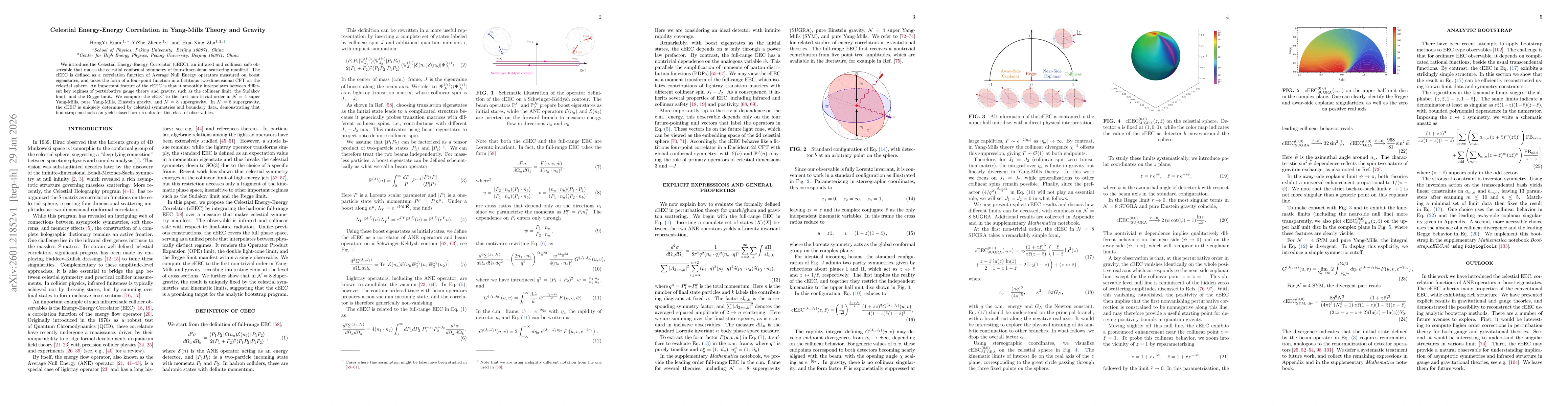 Thumbnail for Celestial Energy-Energy Correlation in Yang-Mills Theory and Gravity