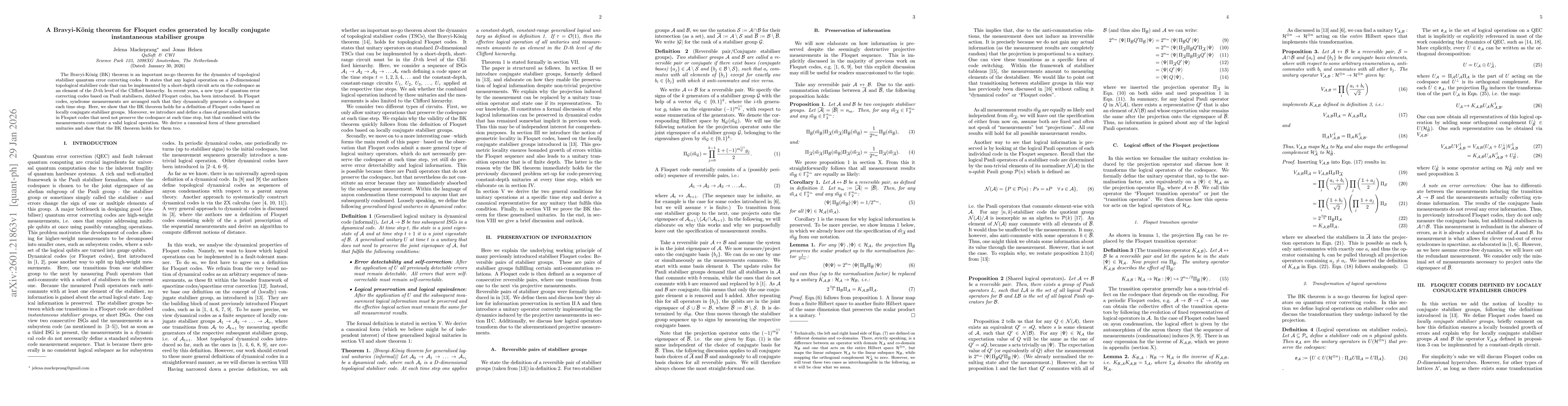 Thumbnail for A Bravyi-König theorem for Floquet codes generated by locally conjugate instantaneous stabiliser groups