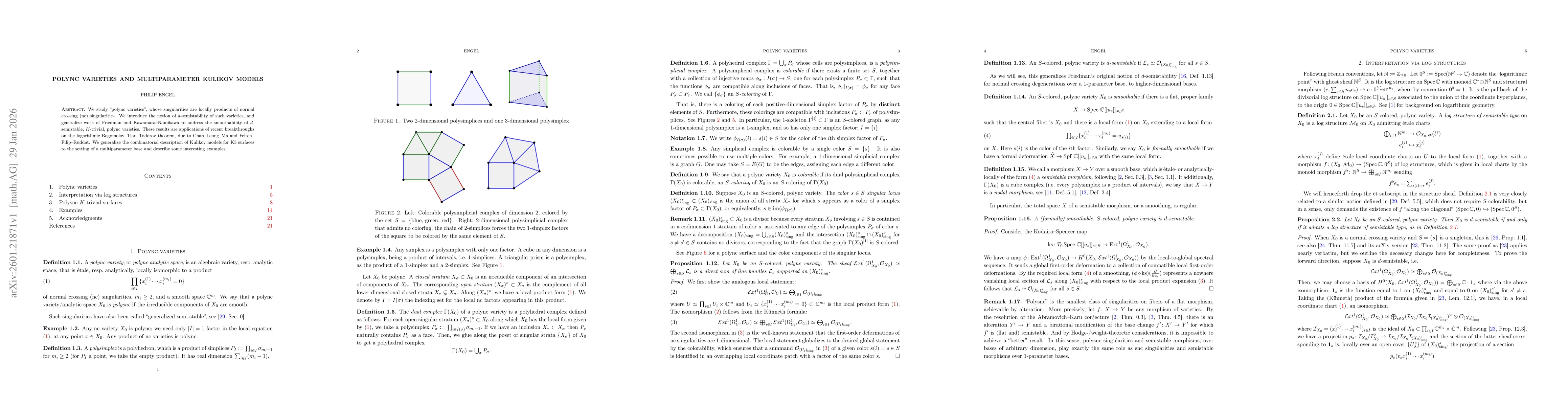 Thumbnail for Polync varieties and multiparameter Kulikov models