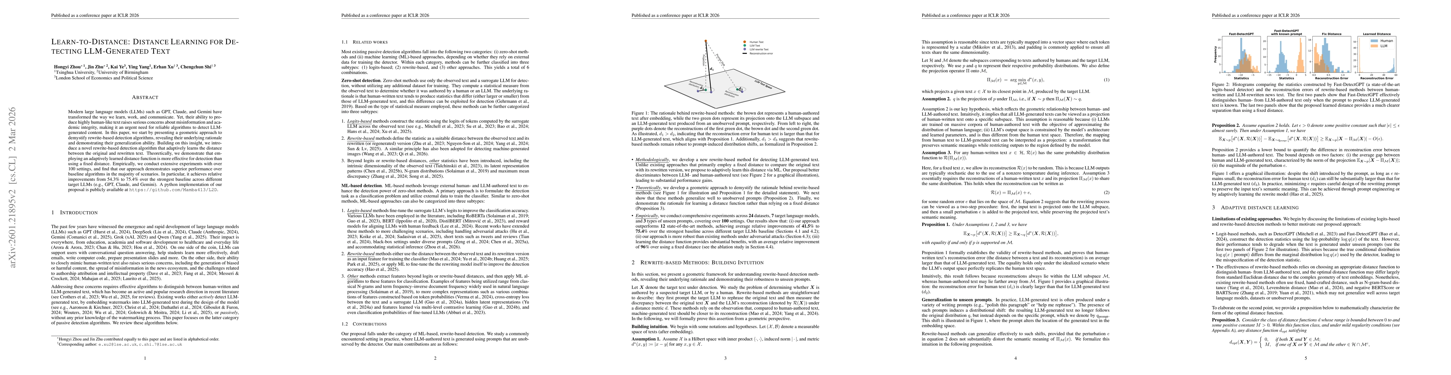 Thumbnail for Learn-to-Distance: Distance Learning for Detecting LLM-Generated Text