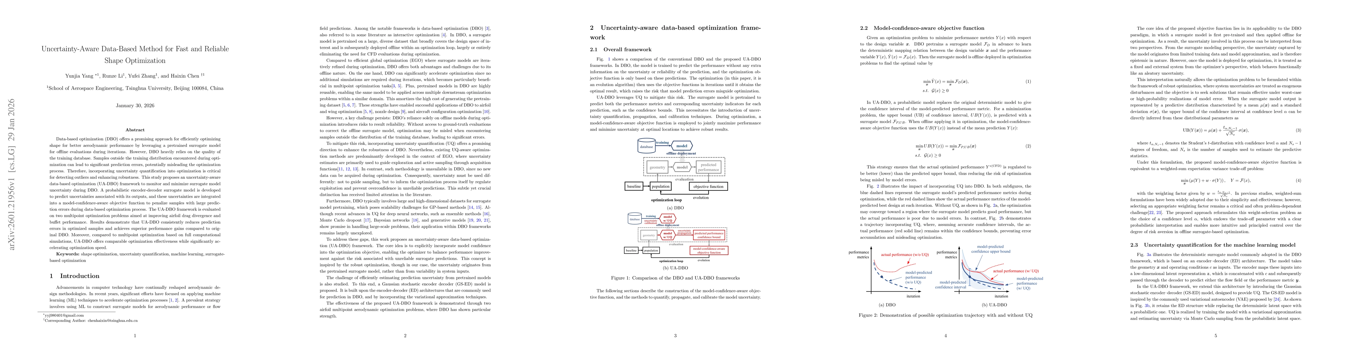 Thumbnail for Uncertainty-Aware Data-Based Method for Fast and Reliable Shape Optimization