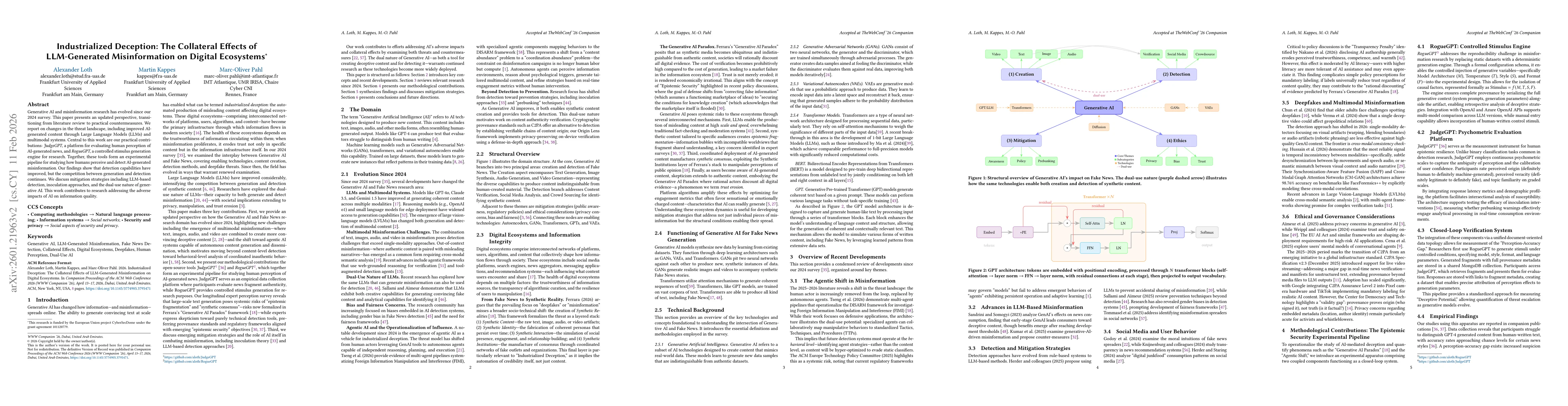 Thumbnail for Industrialized Deception: The Collateral Effects of LLM-Generated Misinformation on Digital Ecosystems