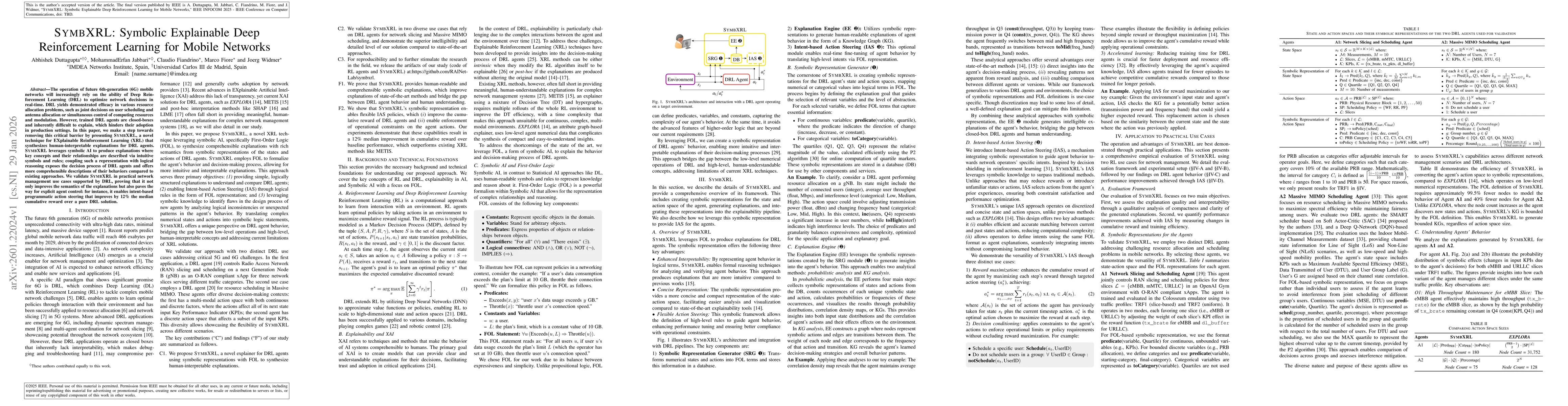 Thumbnail for SymbXRL: Symbolic Explainable Deep Reinforcement Learning for Mobile Networks