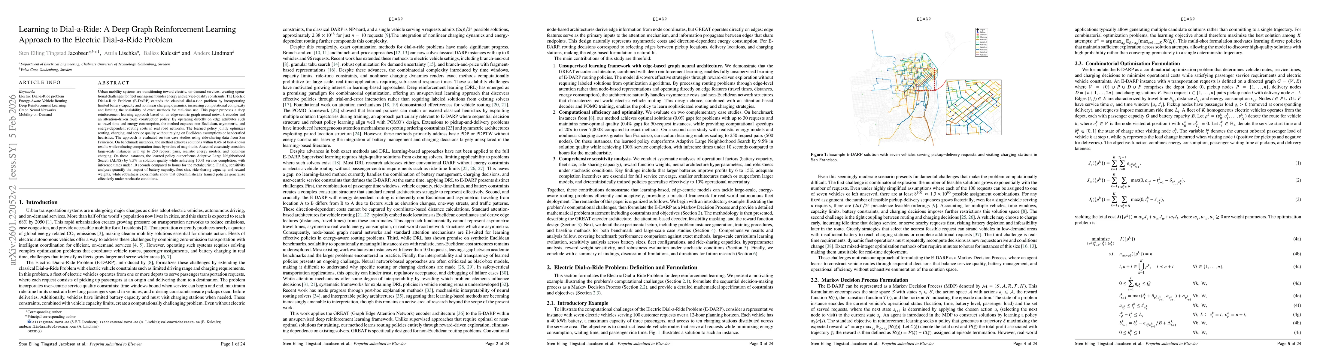 Thumbnail for Learning to Dial-a-Ride: A Deep Graph Reinforcement Learning Approach to the Electric Dial-a-Ride Problem