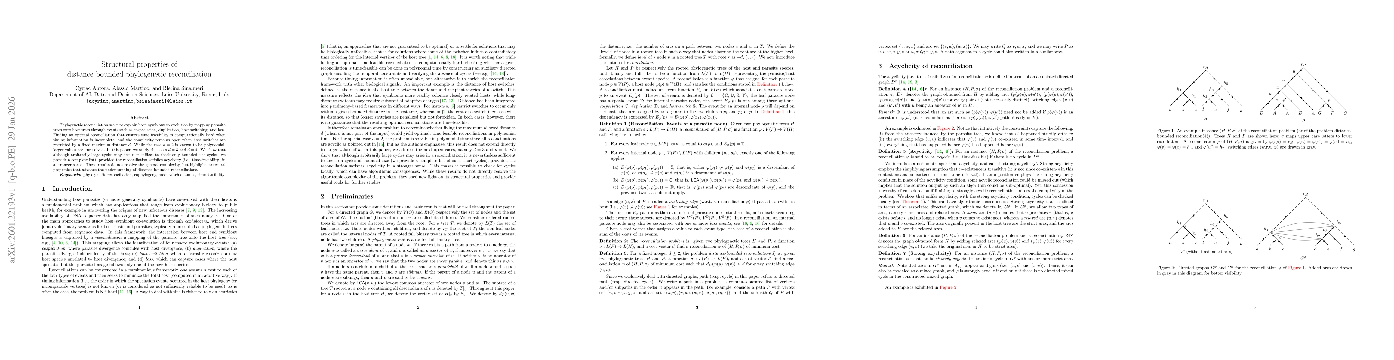 Thumbnail for Structural properties of distance-bounded phylogenetic reconciliation