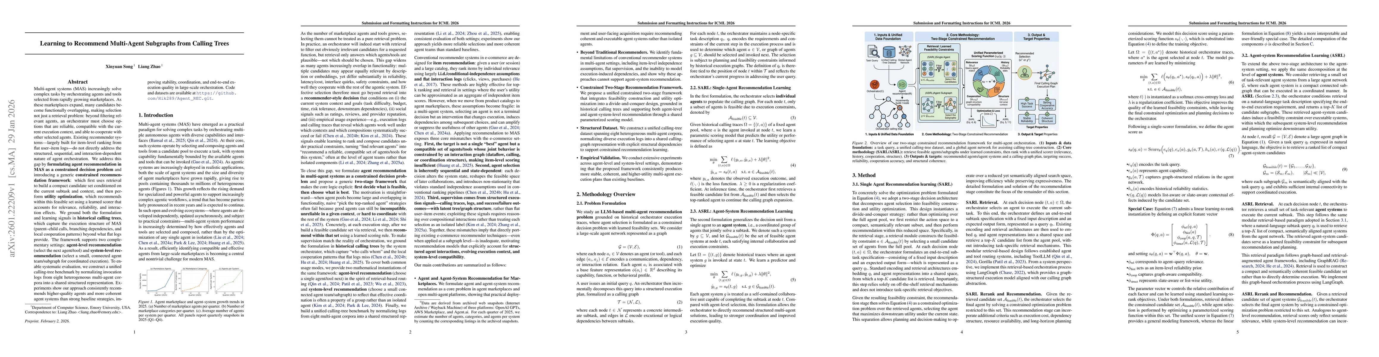 Thumbnail for Learning to Recommend Multi-Agent Subgraphs from Calling Trees