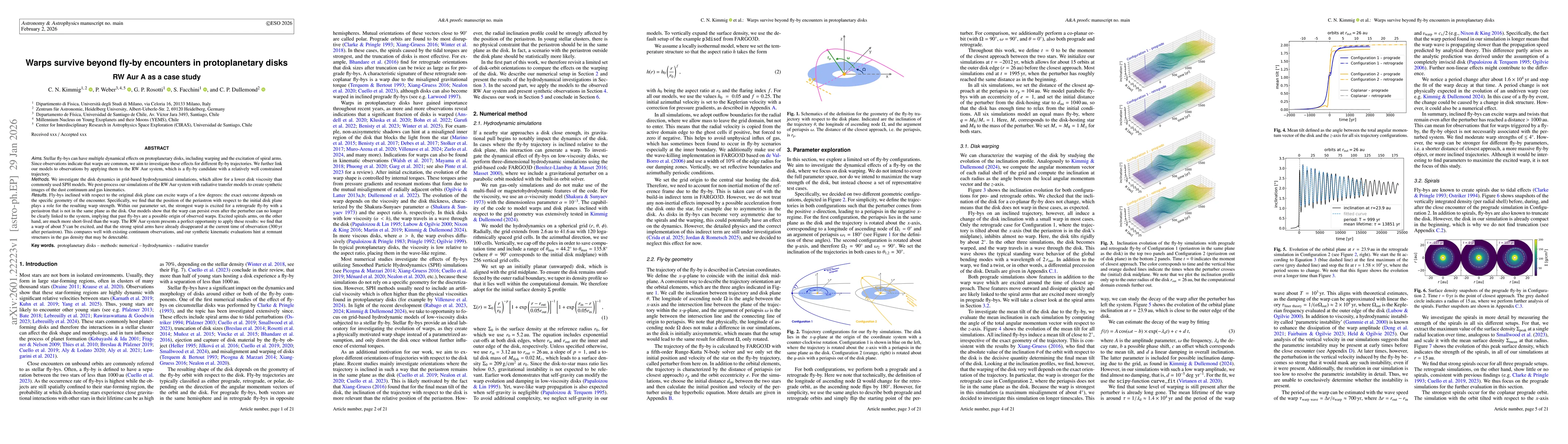 Thumbnail for Warps survive beyond fly-by encounters in protoplanetary disks. RW Aur A as a case study