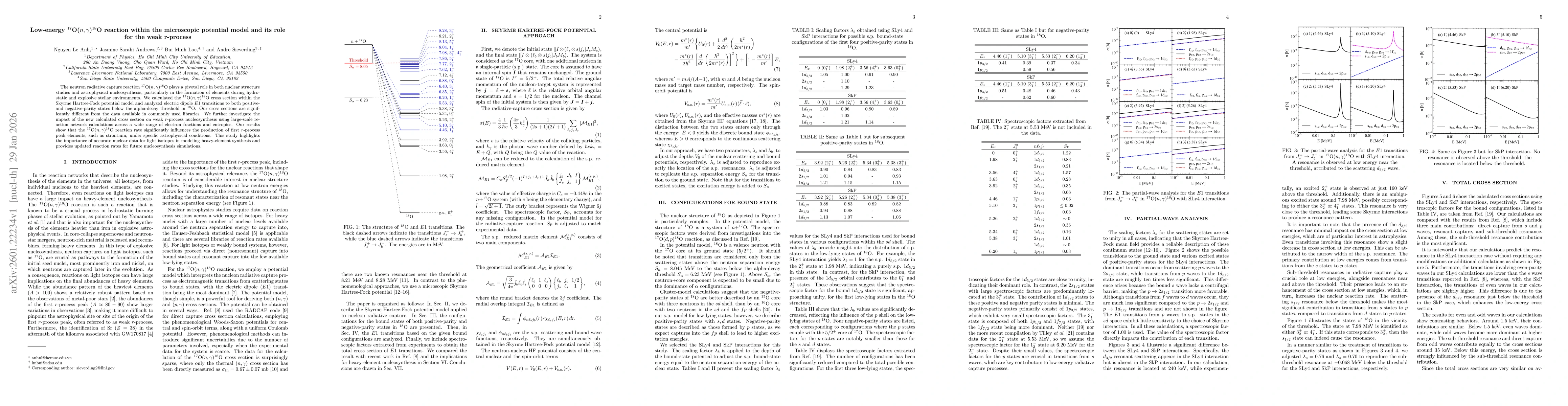 Thumbnail for Low-energy 17O(n,g)18O reaction within the microscopic potential model and its role for the weak r-process
