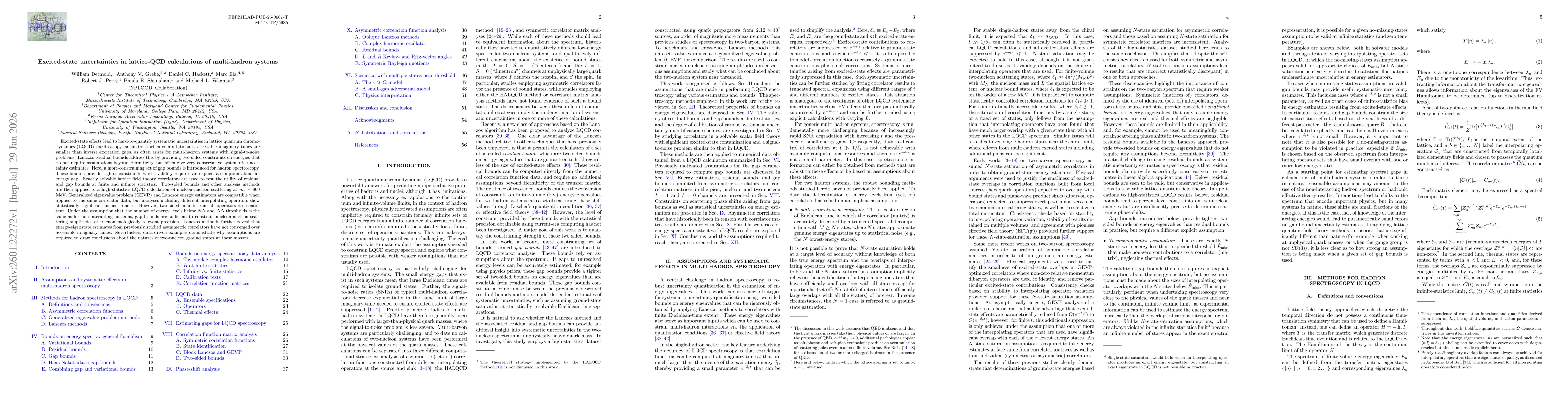 Thumbnail for Excited-state uncertainties in lattice-QCD calculations of multi-hadron systems