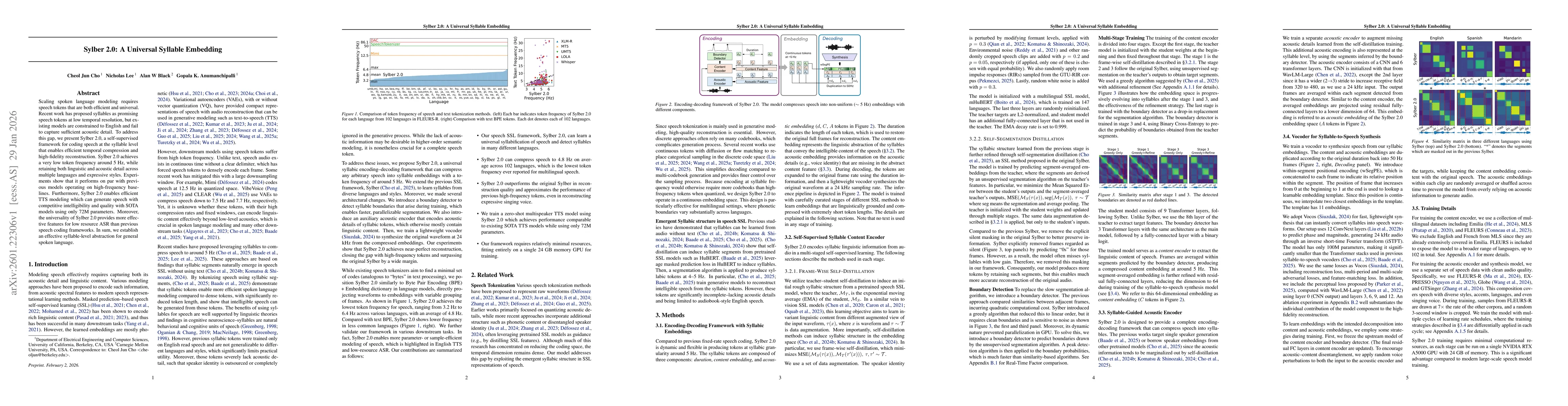 Thumbnail for Sylber 2.0: A Universal Syllable Embedding