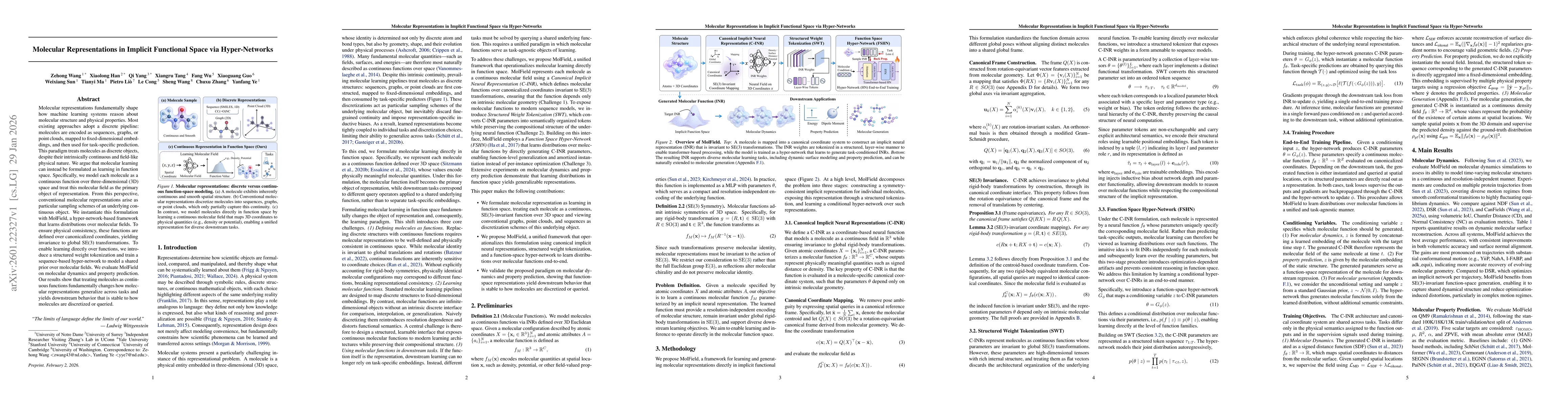 Thumbnail for Molecular Representations in Implicit Functional Space via Hyper-Networks