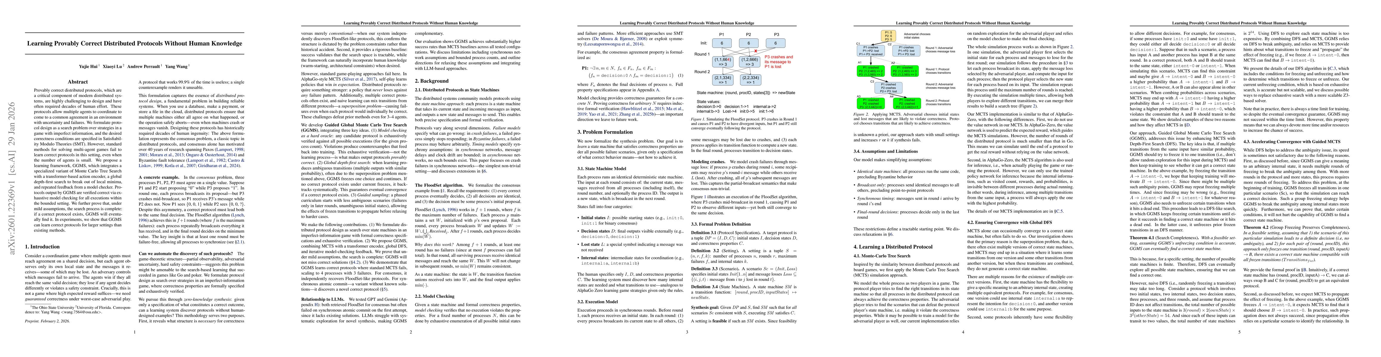 Thumbnail for Learning Provably Correct Distributed Protocols Without Human Knowledge