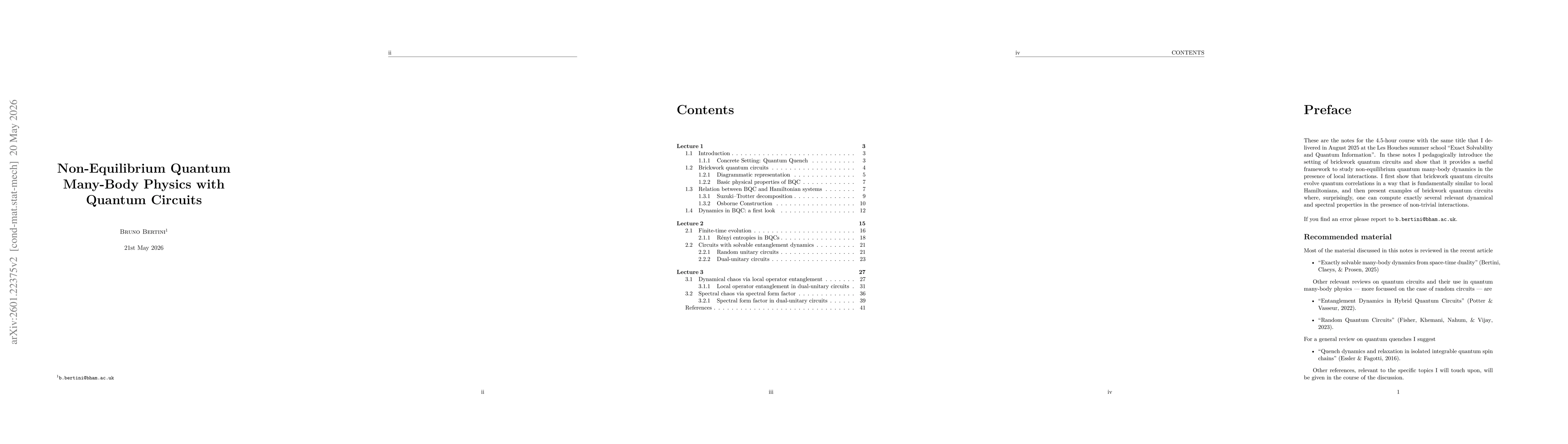 Thumbnail for Non-Equilibrium Quantum Many-Body Physics with Quantum Circuits