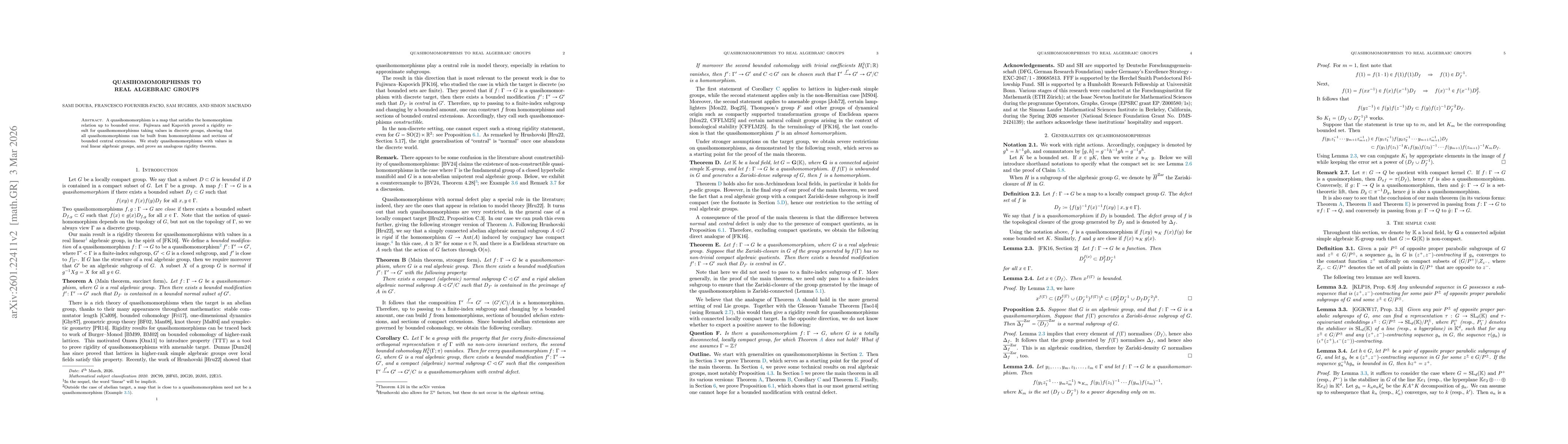 Thumbnail for Quasihomomorphisms to real algebraic groups