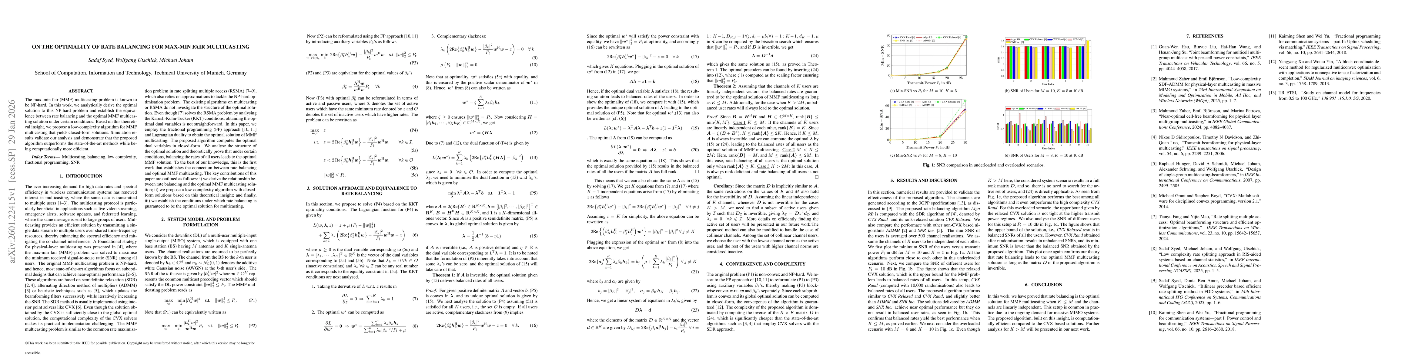 Thumbnail for On the Optimality of Rate Balancing for Max-Min Fair Multicasting